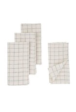 Linen Check Napkin, S/4
