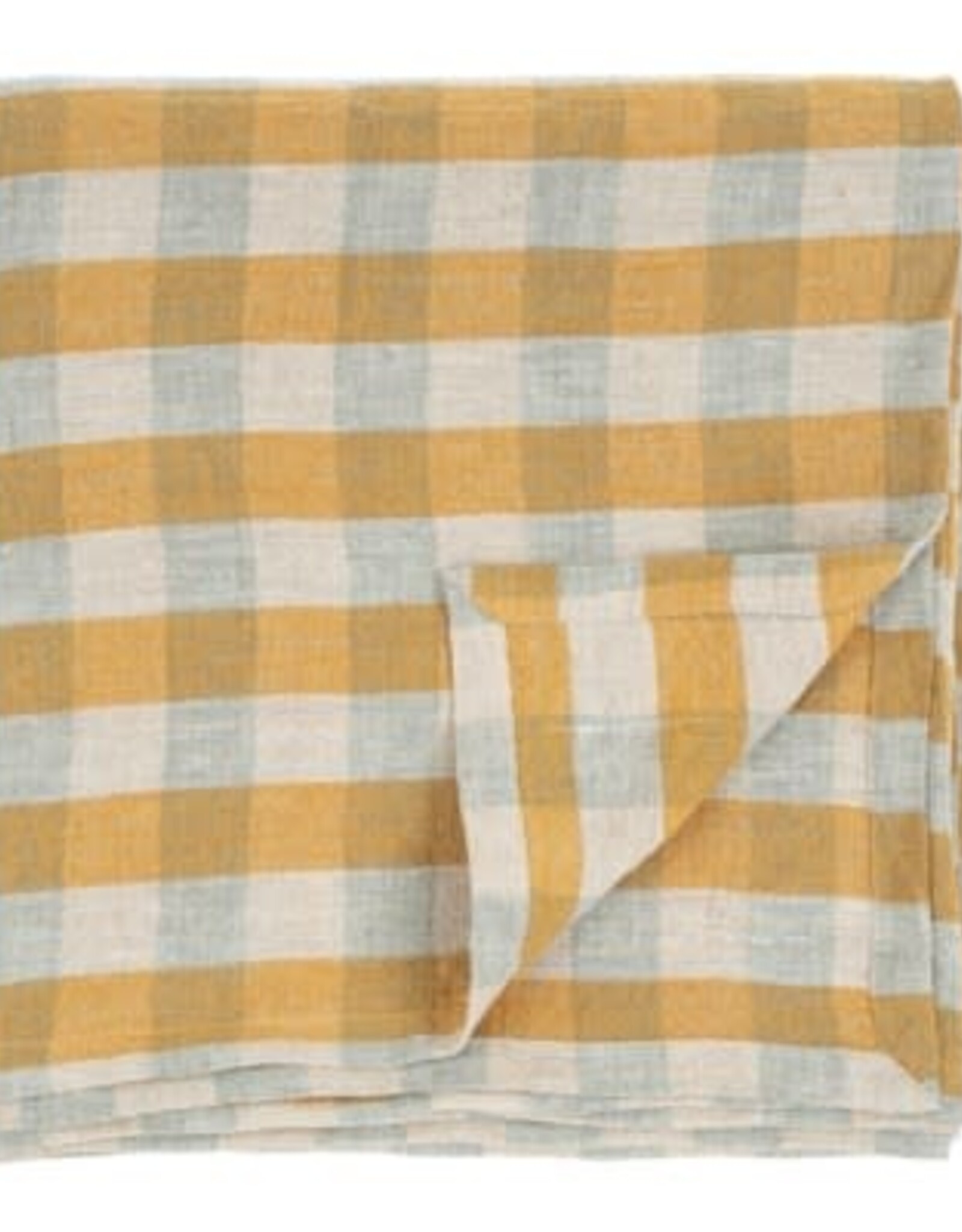 Somerset Gingham Tablecloth , Yellow