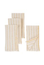 Linen Stripe Napkins S/4