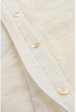 Lina Linen King Duvet Set, Ivory