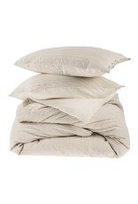 Kerala Kantha Duvet Set, Cream