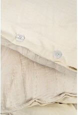 Kerala Kantha Duvet Set, Cream