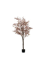 Faux Birch Tree, Dusty Rose