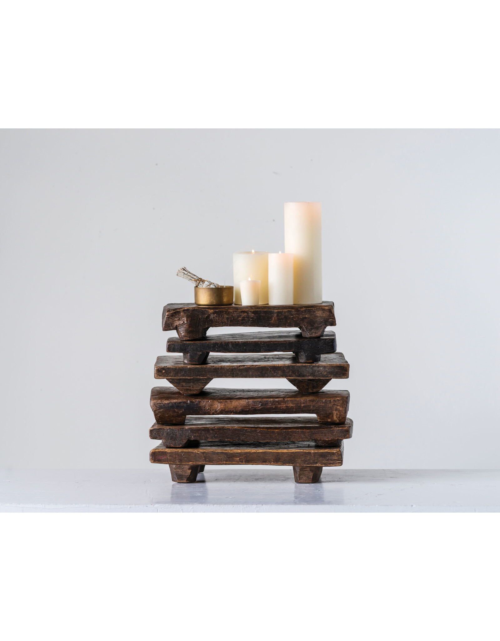 Decorative Wood Pedestal