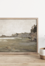 Framed Moss Vintage Art Print, 8X10