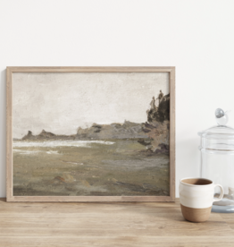 Framed Moss Vintage Art Print, 8X10