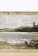 Framed Rolling Hills Vintage Art Print | 8x10