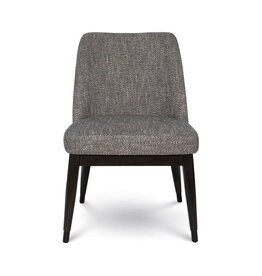Fawcett Dining Chair, Dark Base - Pepper
