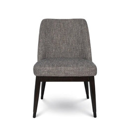 Fawcett Dining Chair, Dark Base - Pepper
