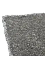 108"L x 14"W Linen Blend Table Runner w Frayed Edges