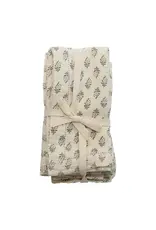 Cotton Napkins, Natural & Grey S/4