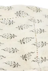 S/4 18" Sq Cotton Napkins, Natural & Grey