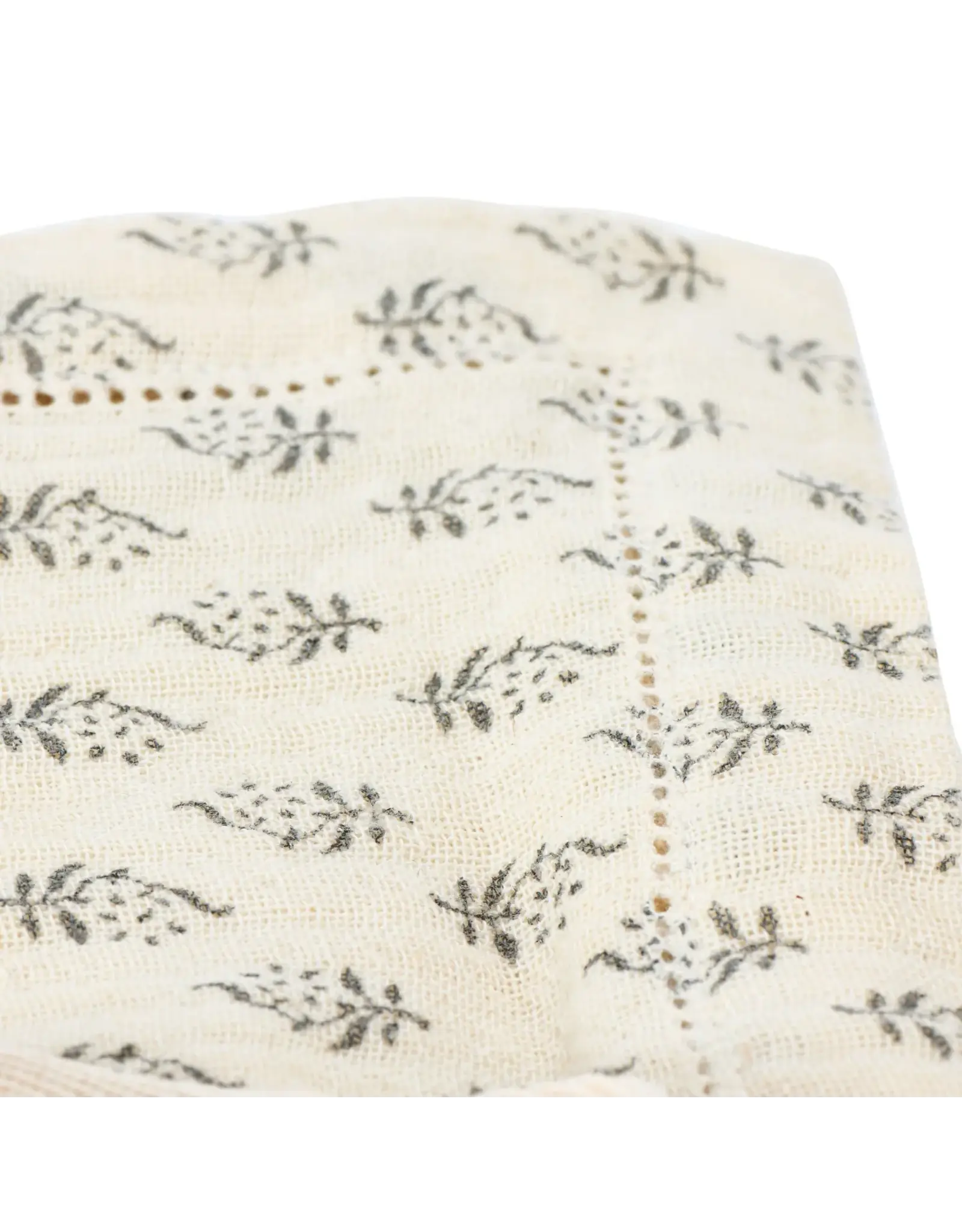Cotton Napkins, Natural & Grey S/4