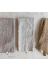 28"L x 18"W Cotton Knit Towel, 3 Styles