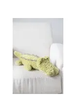 19"L x 9"W Polyester Plush Alligator, Green