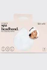 Microfiber Spa Headband, White