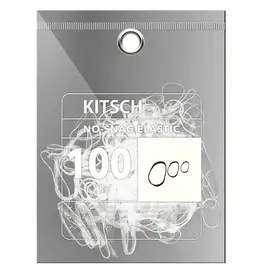 No-Snag Elastic 100 Pc - Clear