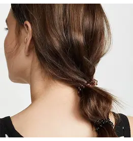 Spiral Hair Ties, Brunette, 8pk