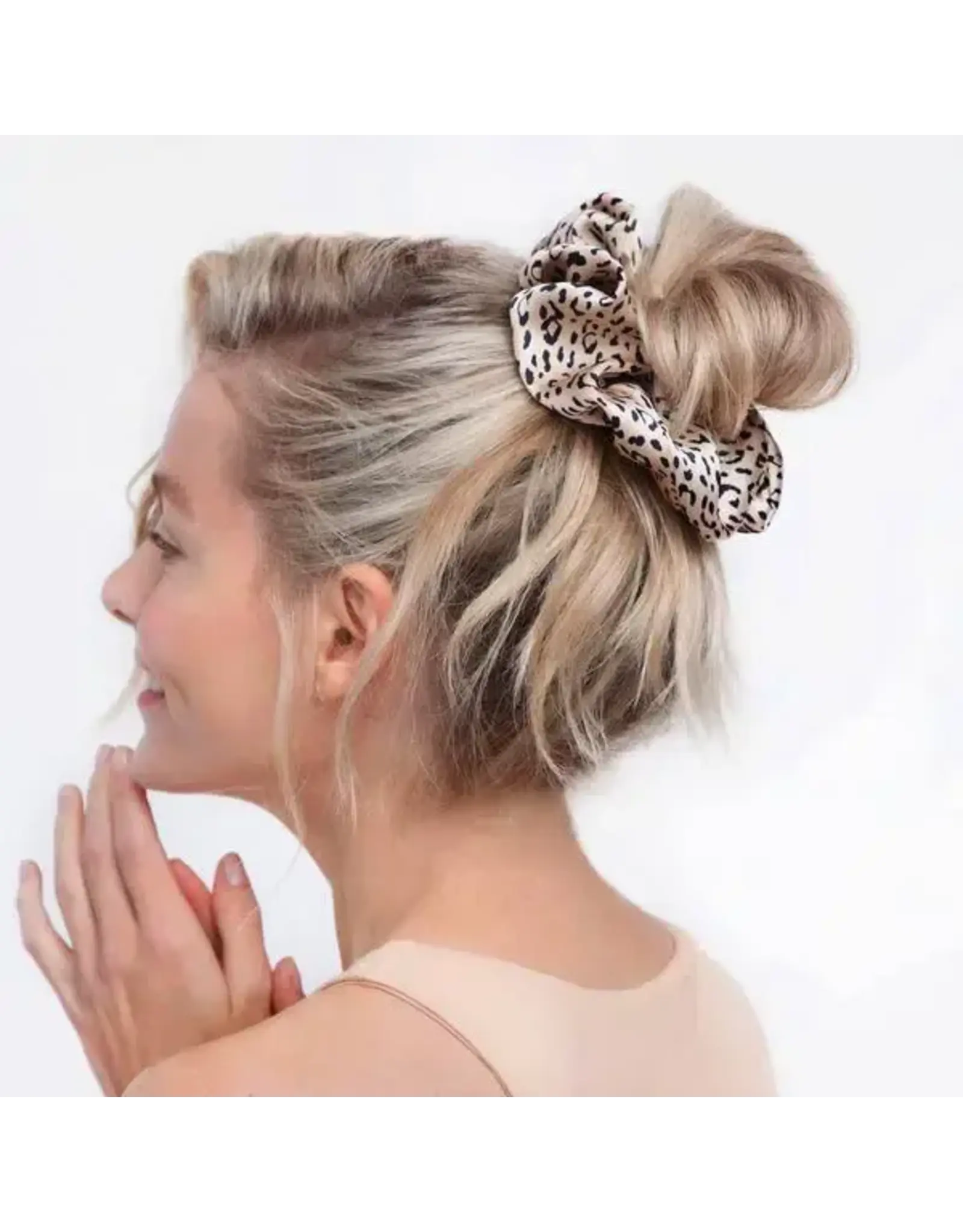 Eco-Friendly Brunch Scrunchie - Leopard