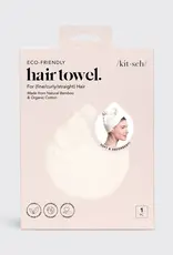 Quick Dry Hair Towel - Ivory