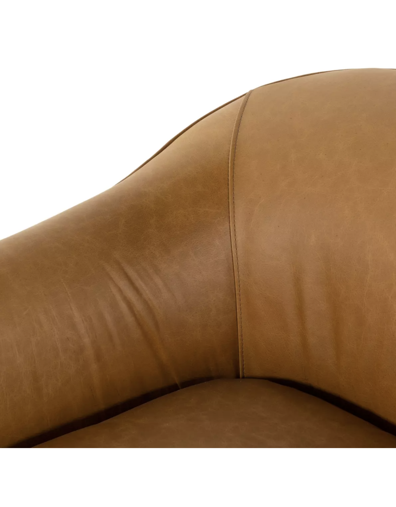 Quinton Swivel Chair Osorno Camel