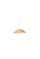 Overscale Woven Rattan Pendant