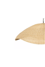 Overscale Woven Rattan Pendant