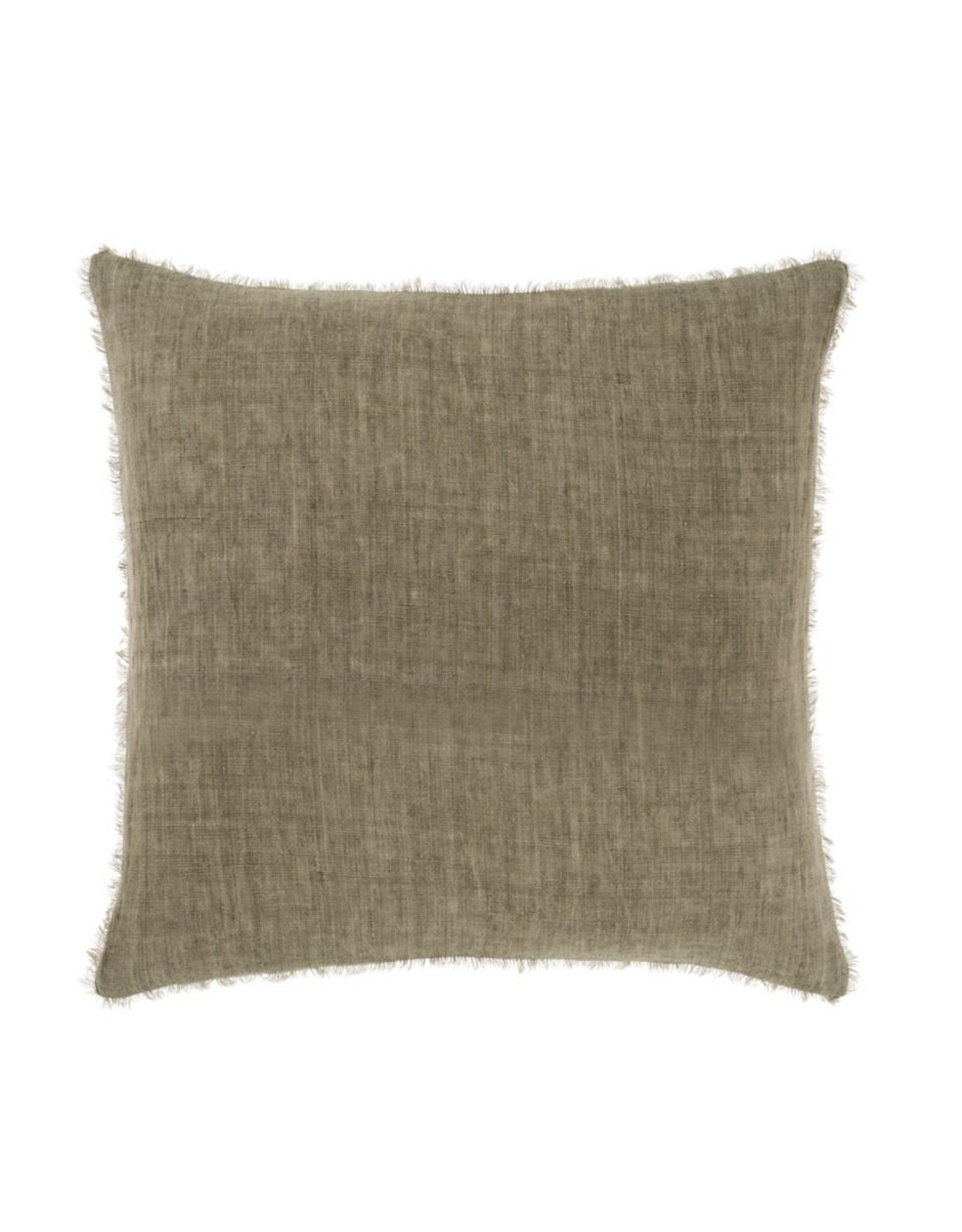 Lina Linen Pillow, Shadow 20X20