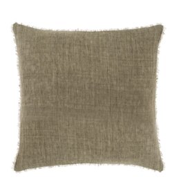 Lina Linen Pillow, Shadow 20X20