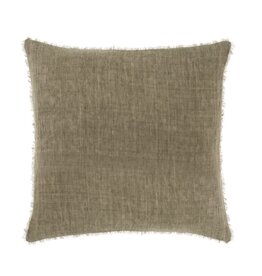 Lina Linen Pillow, Shadow 20X20