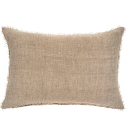 Lina Linen Pillow Oat 16x24