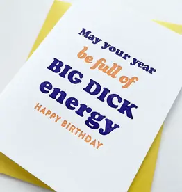 Big D Birthday Card