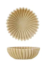 Decorative Resin Pleated Bowl