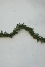 6 ft Faux Cedar Garland, Green
