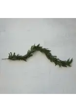 6 ft Faux Cedar Garland, Green