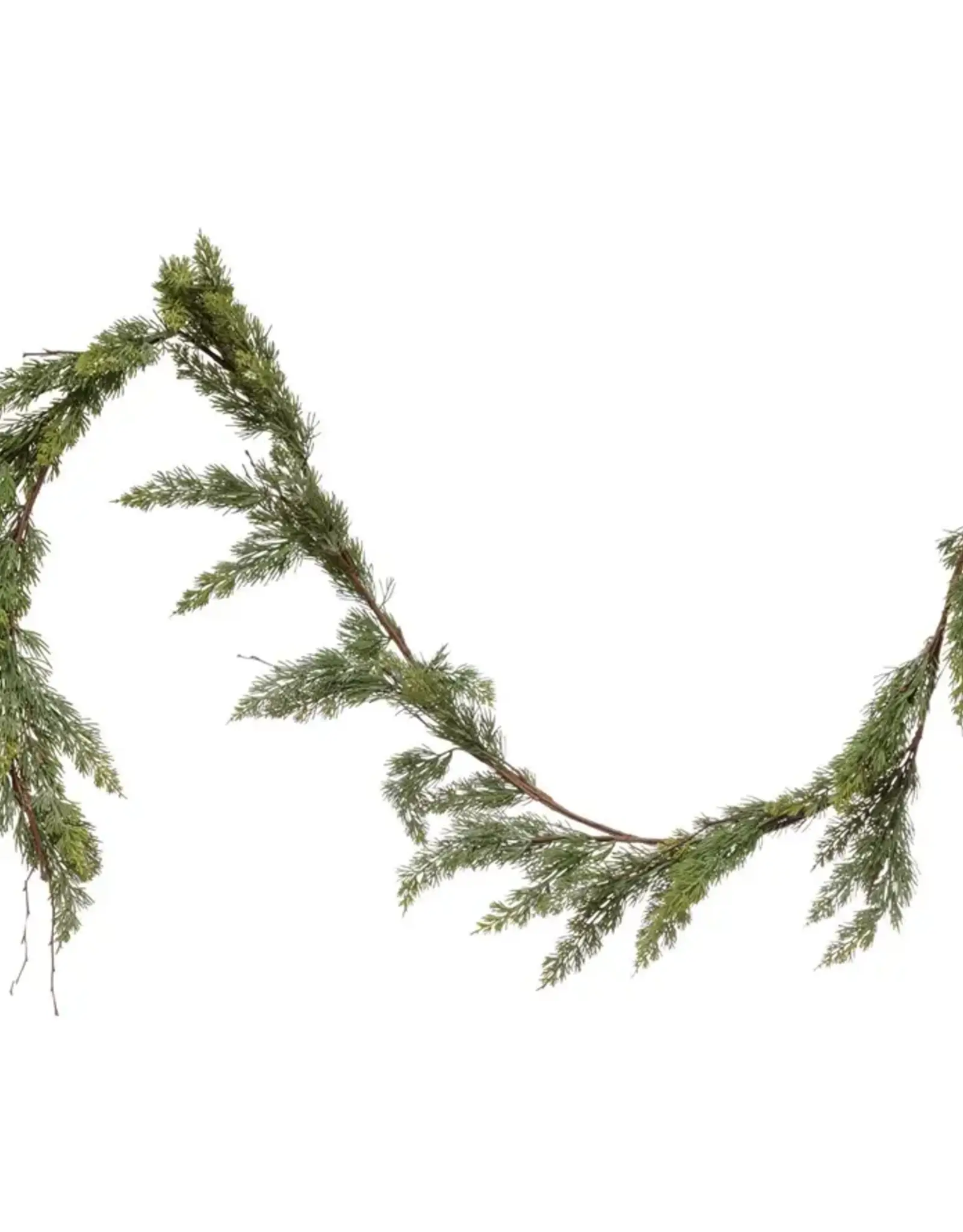 84"L Faux Cedar Garland
