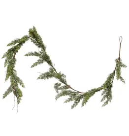 84"L Faux Cedar Garland