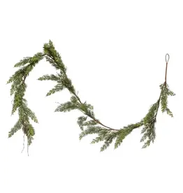 84"L Faux Cedar Garland