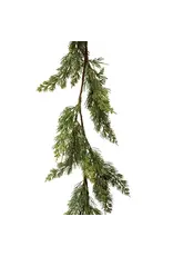 84"L Faux Cedar Garland