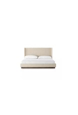 Montgomery King Bed in Thames Cream