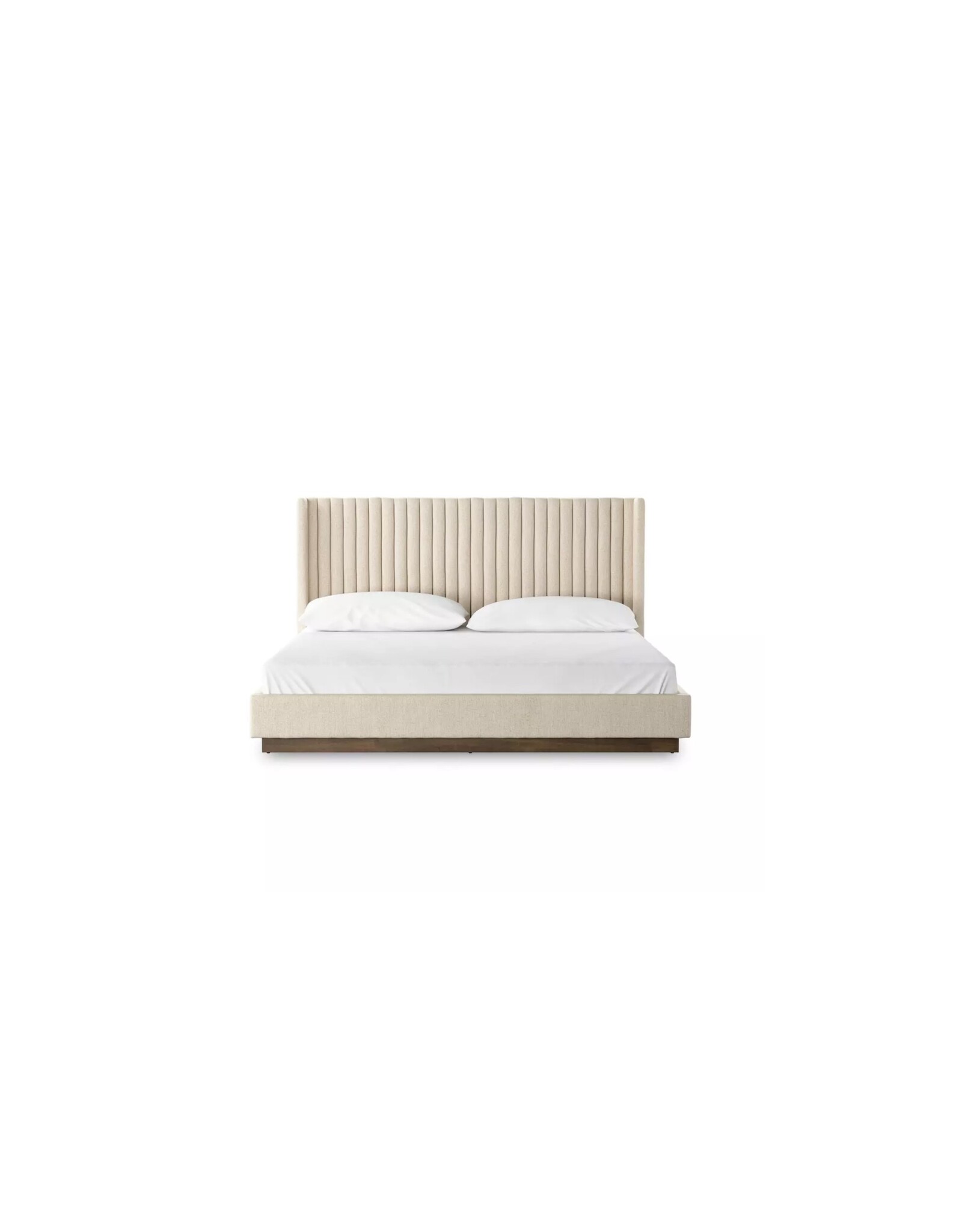 Montgomery King Bed in Thames Cream