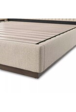 Montgomery King Bed in Thames Cream