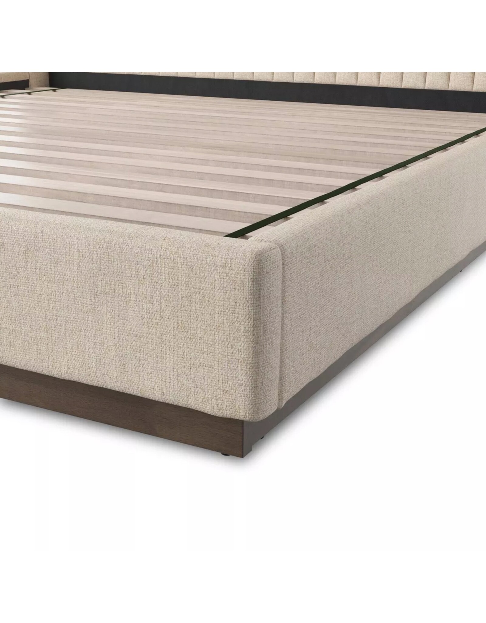 Montgomery King Bed in Thames Cream