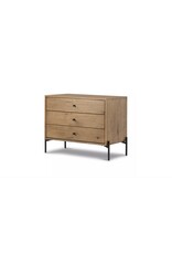 Eaton Large Nightstand in Amber Oak Resin