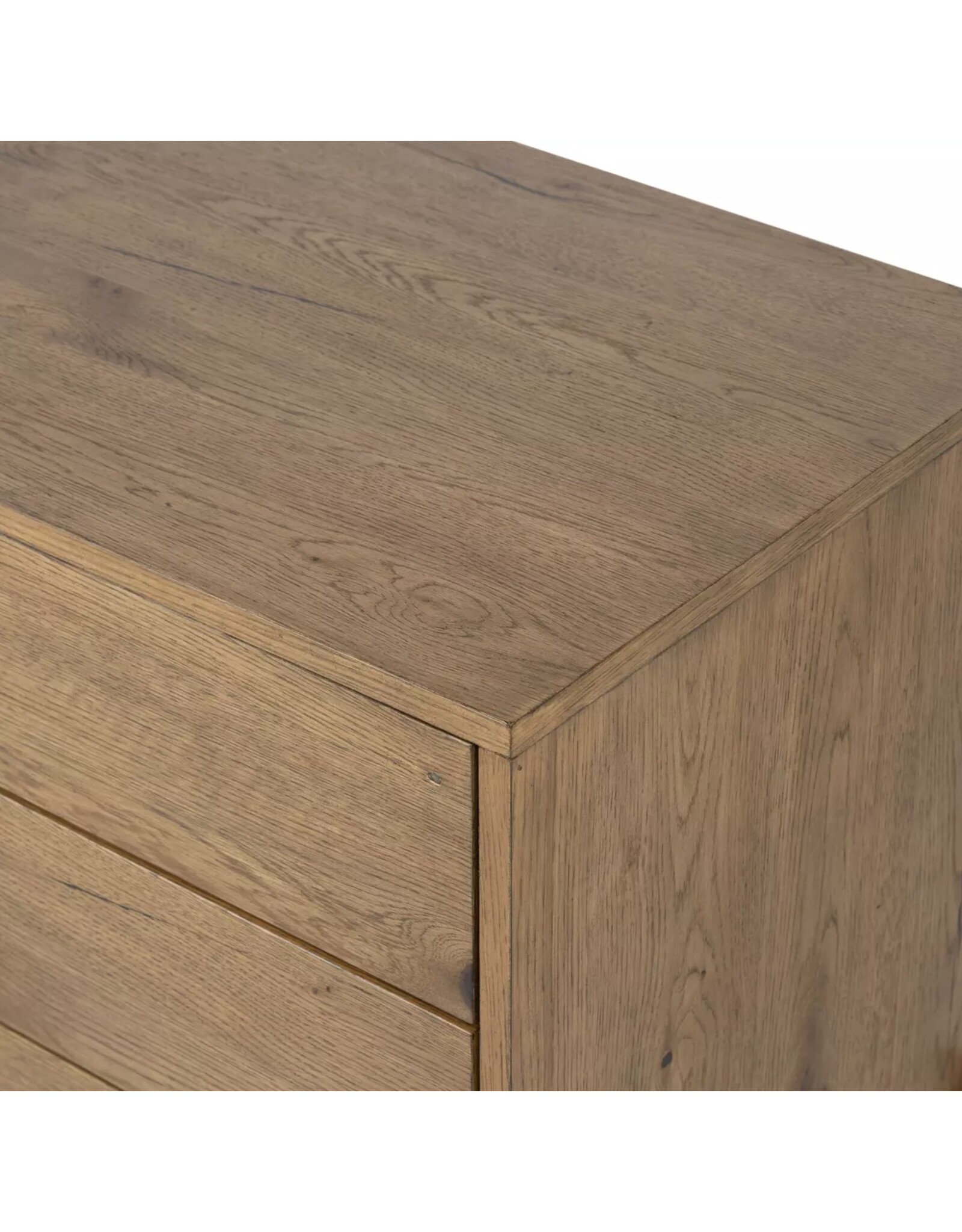Eaton Large Nightstand in Amber Oak Resin