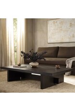 Isaac Coffee Table in Smoked Black Veneer