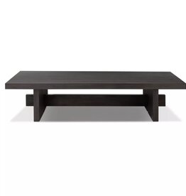 Isaac Coffee Table in Smoked Black Veneer