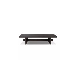 Isaac Coffee Table in Smoked Black Veneer