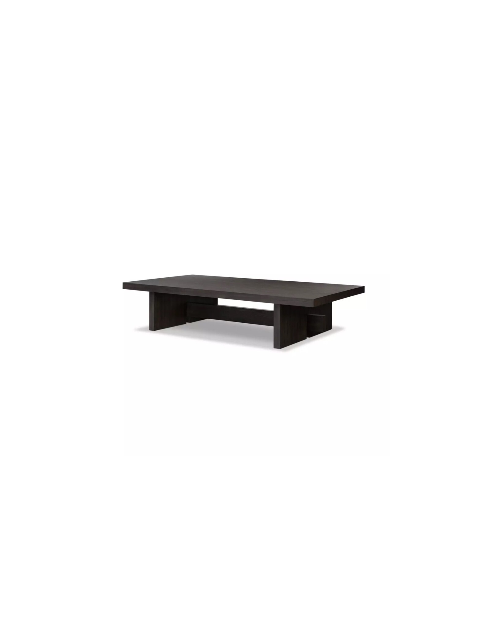 Isaac Coffee Table in Smoked Black Veneer