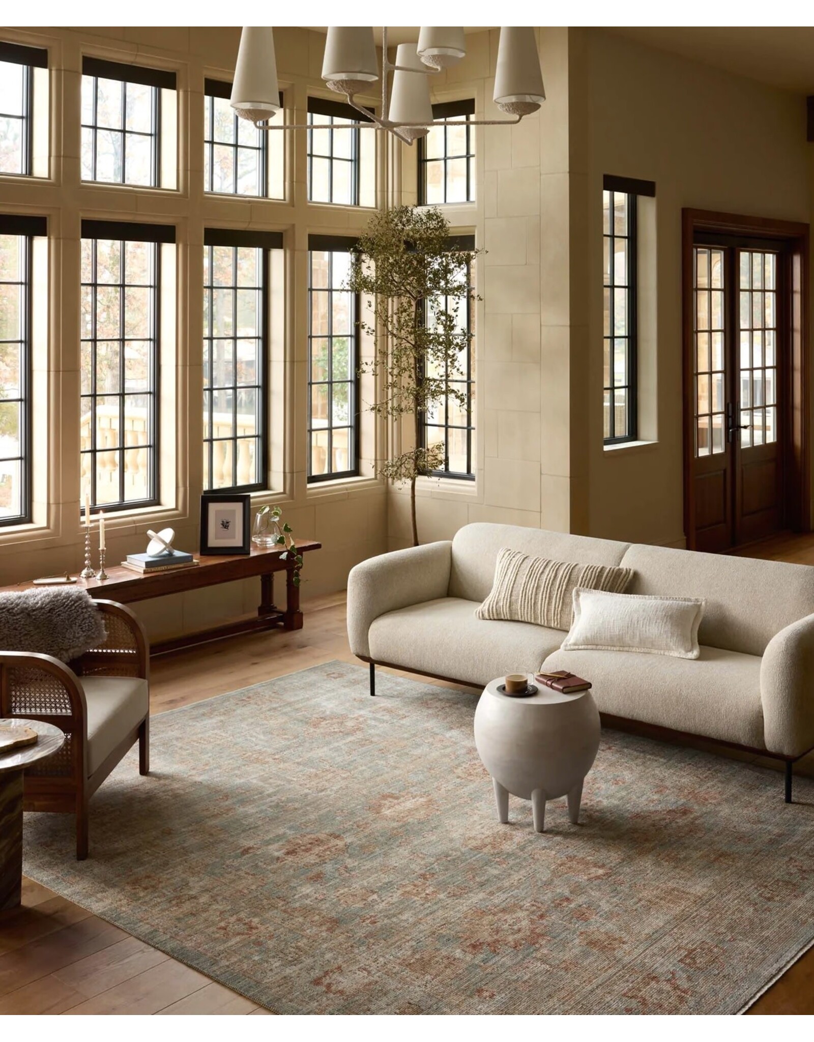 Heritage Collection - HER-06 Aqua / Terracotta
